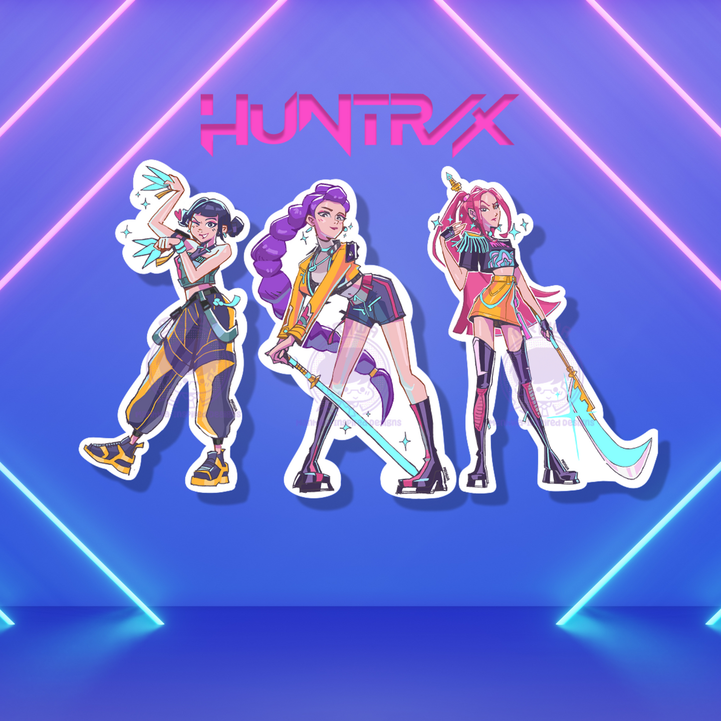 Huntrixx (KPop Demon Hunter) Stickers