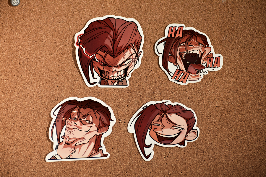 Lloyd Face Sticker Collections