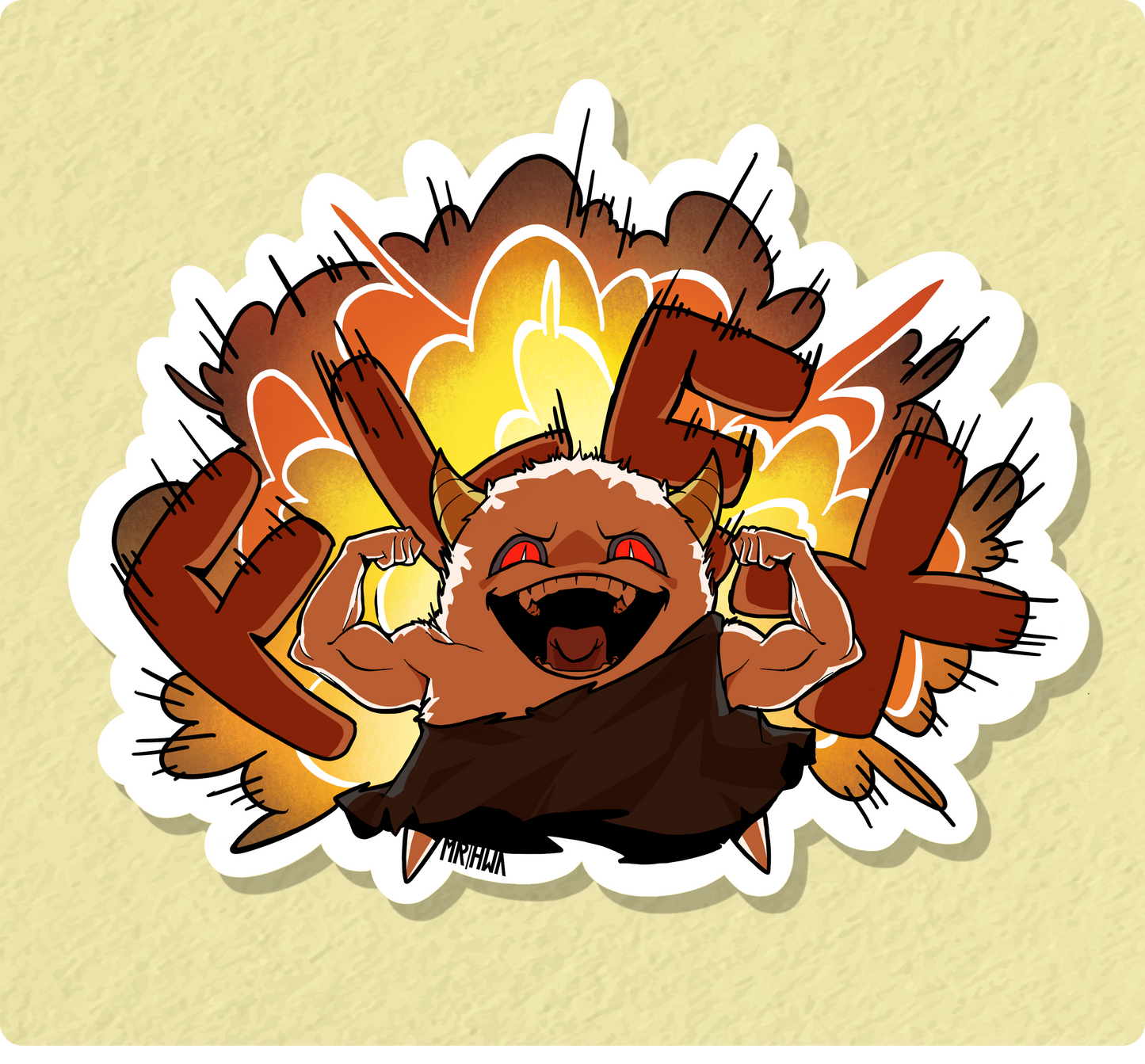 Dokkaebi Flex Sticker