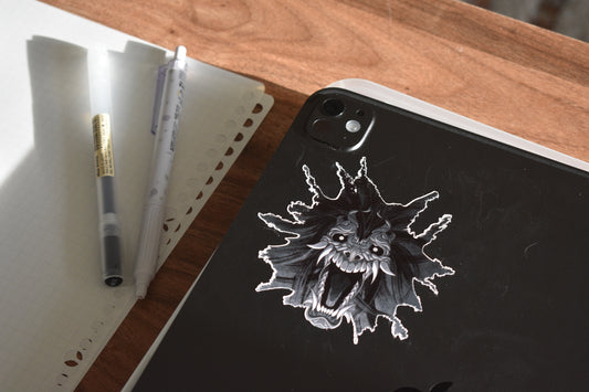 Ghost Spear Sticker