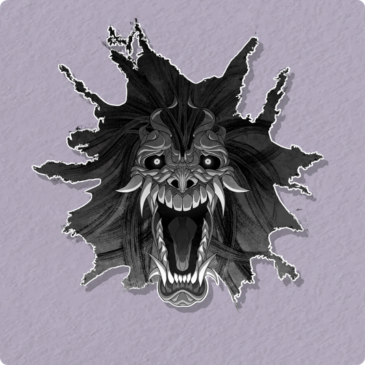 Ghost Spear Sticker